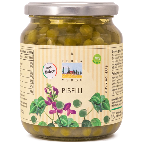 Bio Erbsen (gekocht)