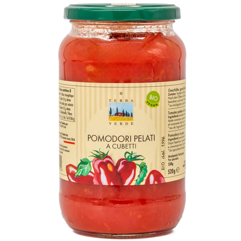 Bio Tomaten gewürfelt