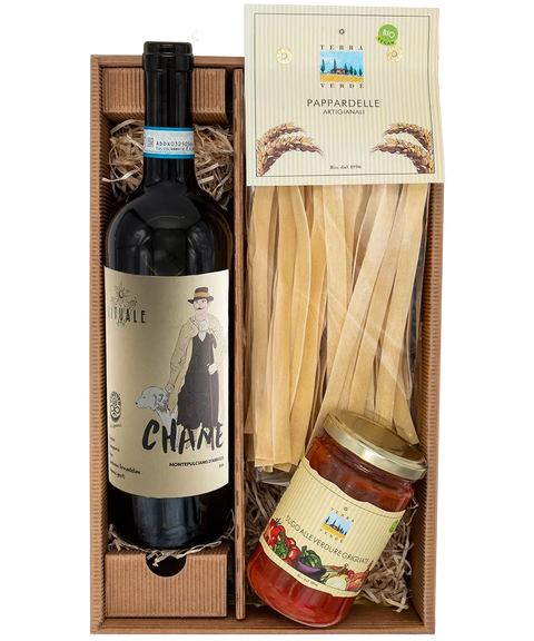 Geschenkset Terra Verde | Pasta & Vino | 100% Bio