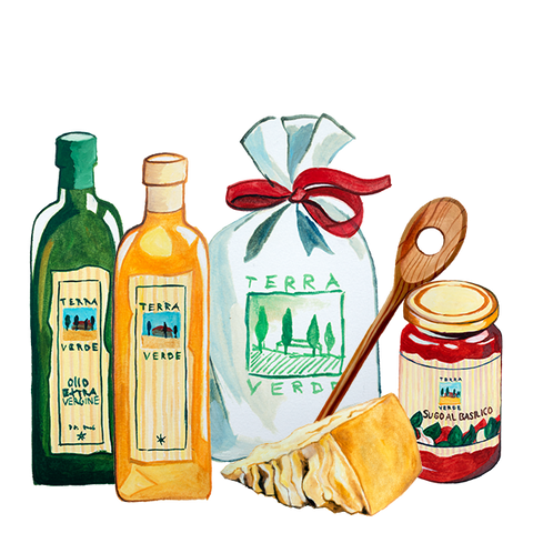 Illustration Terra Verde Lebensmittel