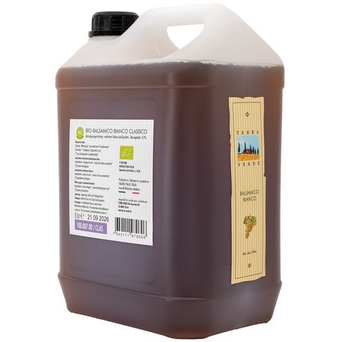 Bio Balsamico Bianco Condimento «Classico» (5 Liter)