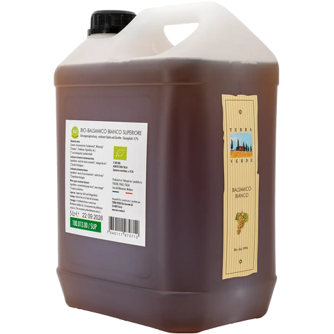 Bio Balsamico Bianco Condimento «Superiore» (5 Liter)