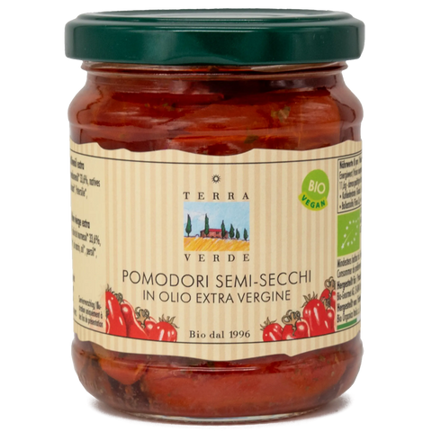 Bio Halbgetrocknete Tomaten in Öl