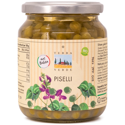 Bio Erbsen (gekocht)