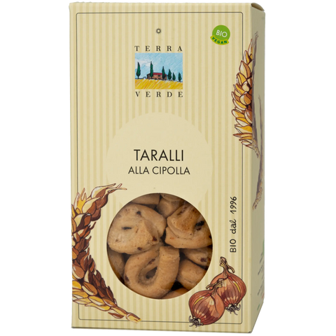 Taralli mit Zwiebeln | Terra Verde | 100% Bio