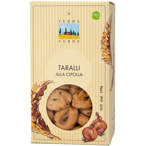 Taralli mit Zwiebeln | Terra Verde | 100% Bio