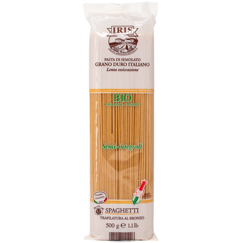 Bio Spaghetti Hartweizen-Halbvollkorn