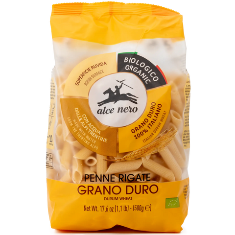 Bio Penne Rigate Alce Nero Hartweizen